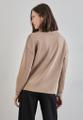 Shirt im Silk Look Braun 36