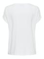 ONLMOSTER S/S O-NECK TOP NOOS JRS S Normal geschnitten - White