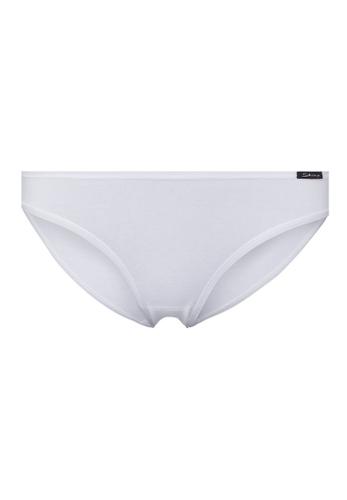 Skiny Damen Rio Slip 2er Pack Cotton Advantage Weiß 42