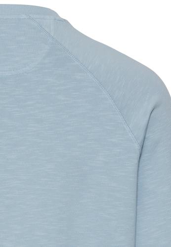 Sweatshirt aus reiner Baumwolle Blau XL
