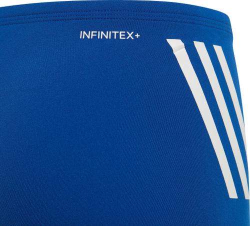 adidas Jungen Pro 3-Streifen Boxer-Badehose 164 in Blau