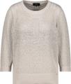 Strickpullover mit Schmuck 36 - Warm Sand
