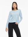 VIRIL O-NECK L/S  KNIT TOP - NOOS S Normal geschnitten - Nantucket Breeze
