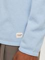JJEHILL KNIT CREW NECK NOOS S Structure Fit - Cashmere Blue