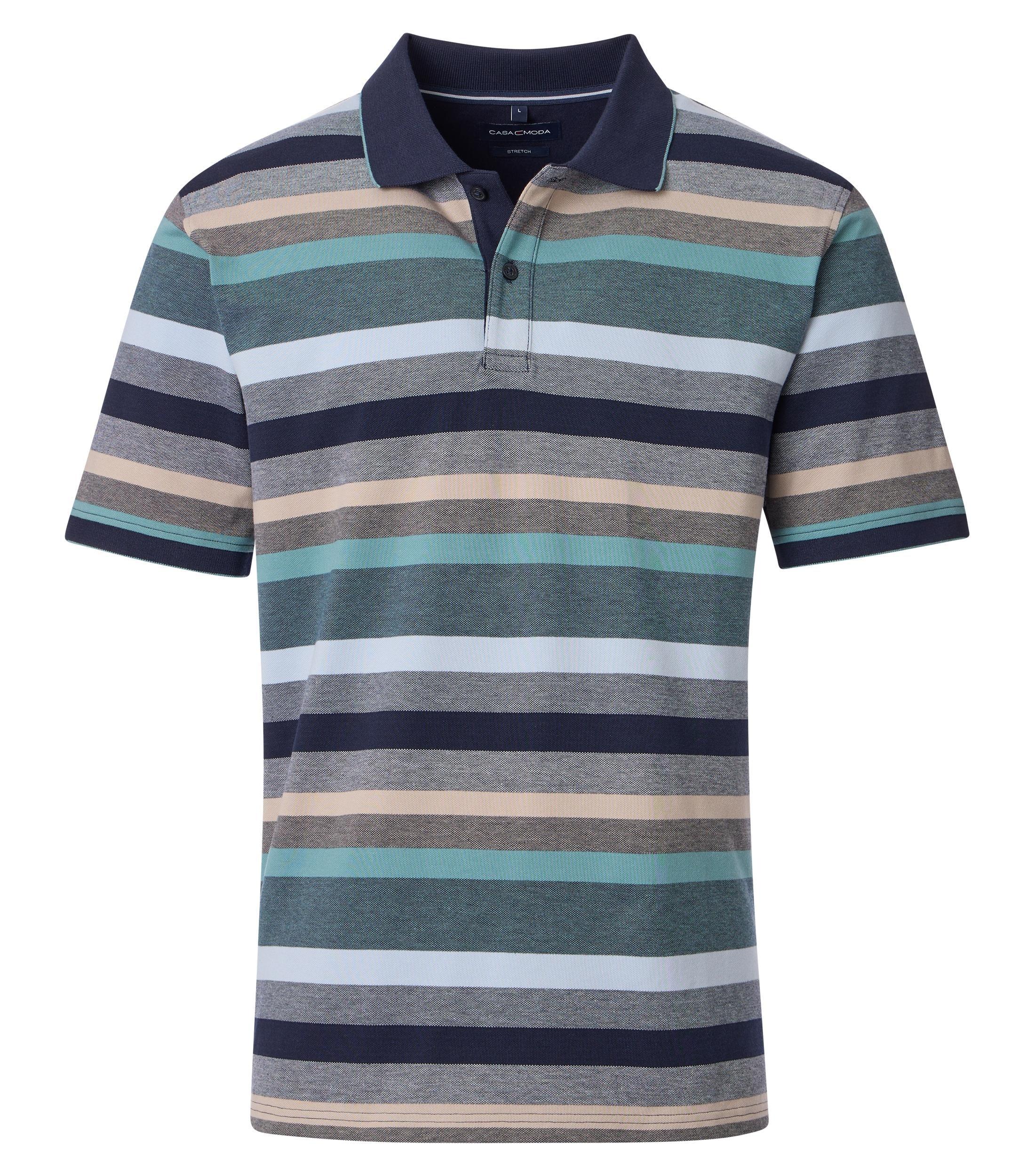 Polo-Shirt L - Blau