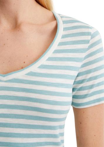 Ringel-T-Shirt regular XL - Multi/ Pure Teal