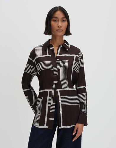 Bluse "Zisi" - Braun / 40