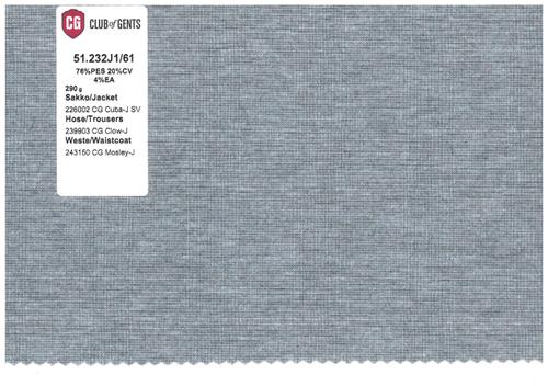 CG Cuba-J SV Sakko 54 Slim Fit - Hellblau