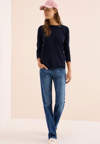 Basic Pullover S - Urban Dark Blue