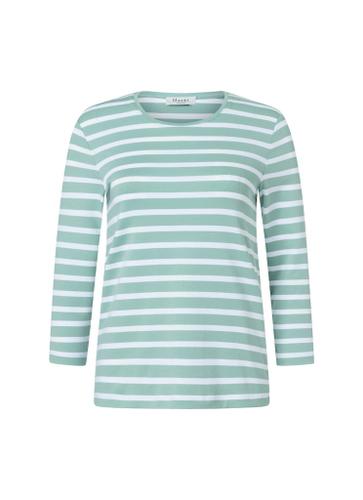Longsleeve Rundhals 3/4 Arm Grün