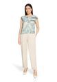 Blusenshirt 36 Figurumspielend - Mint/Green