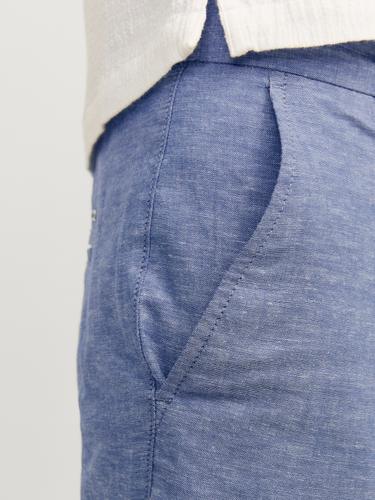 JPSTACE SUMMER LINEN BLEND CHINO PANT SN 34/32 Verjüngt - Faded Denim