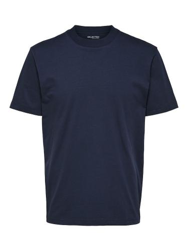 SLHCOLMAN SS O-NECK TEE NOOS Blau M