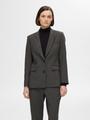 SLFRITA LS CLASSIC BLAZER DGM NOOS 34 Normal geschnitten - Dark Grey Melange