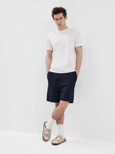 SLHTELLER KNIT SHORTS Blau S