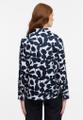 Bluse Satingewebe Langarm Blau 44/Langarm