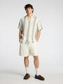 SLHLOOSE-ATLAS SHORTS S Locker geschnitten - Egret