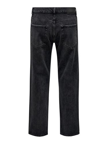 ONSEDGE STRAIGHT BLACK 6985 TAI DNM NOOS 30/32 Gerade geschnitten - Black Denim