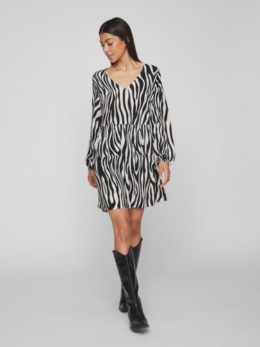 VIFINI L/S SHORT DRESS - NOOS 34 Normal geschnitten - Black
