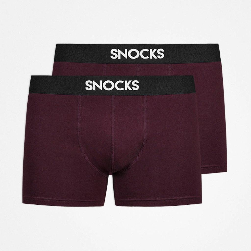 Boxershorts mit Logo Rot M