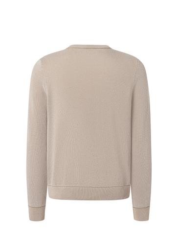 Pullover Rundhals 1/1 Arm Regular Fit - Fine Flour