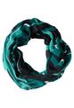 Bedruckter Loop Schal A - Black