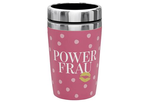 Thermobecher to go "Geschenk für Dich - Powerfrau"