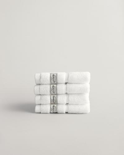 Premium Handtücher 30 x 30 im 4er-Pack 30X30 - White