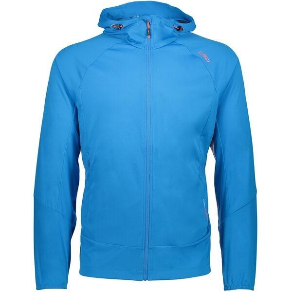 CMP Herren Trail-Running-Jacke MAN JACKET FIX HOOD 52 in Blau
