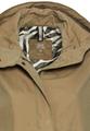 Langer Parka mit verstellbarer Taille 48 Regular Fit - Khaki