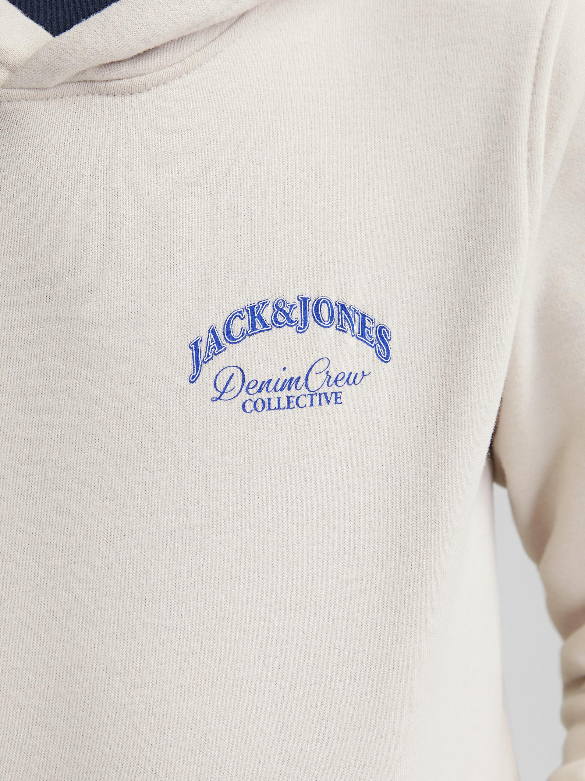 JJEBRANDES BACKP RELAXED SWEAT H SN JNR Grau 164