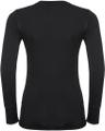 ODLO Damen Langarm Shirt BL TOP crew neck l/s MERINO 200 S in Weiß