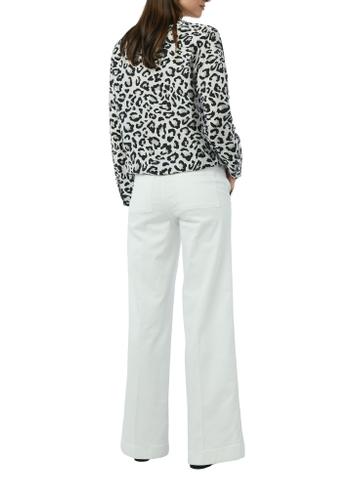 Bluse 34 - Grau|mehrfarbig