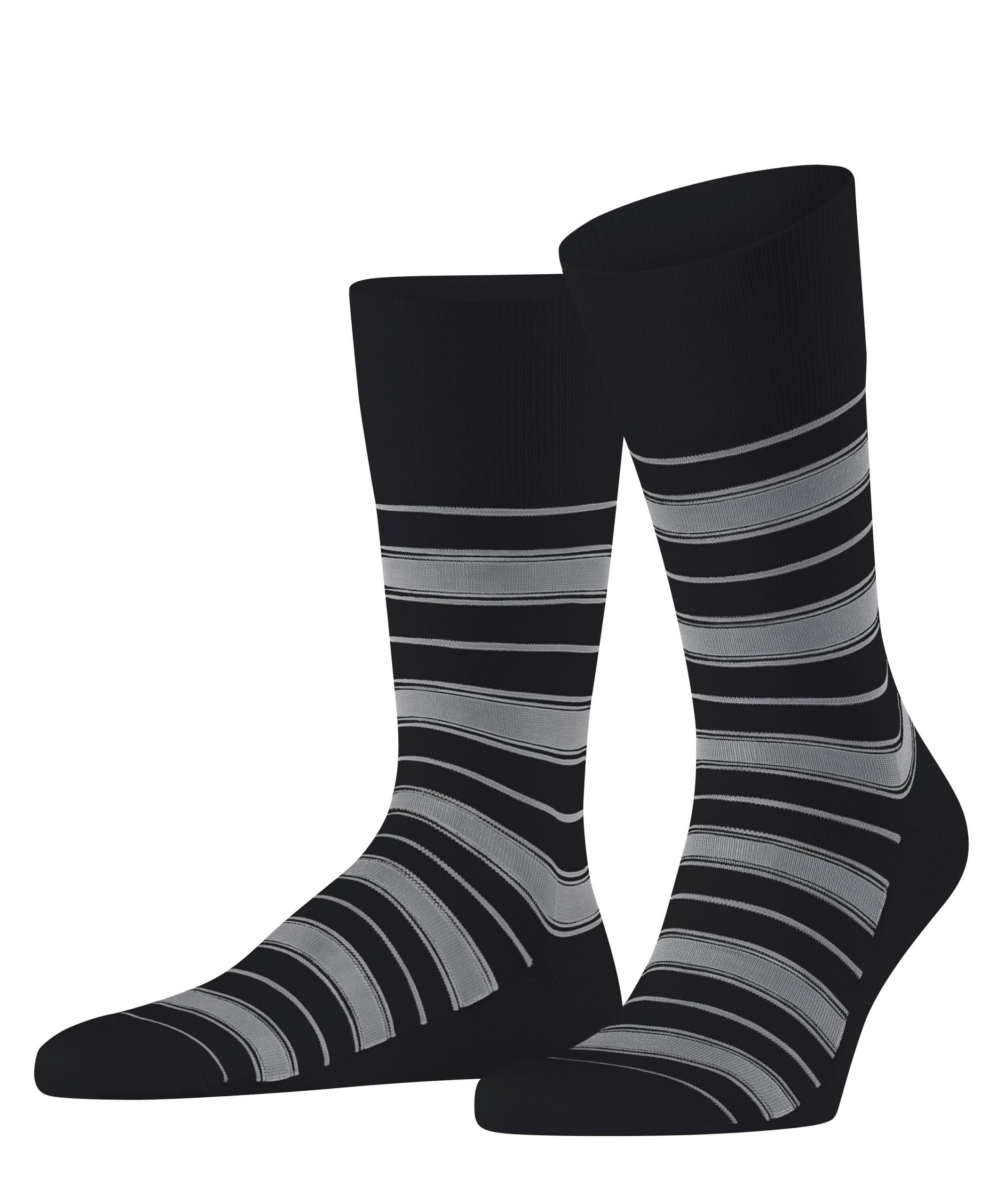 FALKE Shirtline Herren 43-44 - Black
