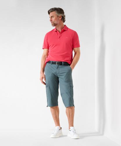 Style Bill 29U Cargo-Bermuda, Herrenhose, Französische Taschen, Safety-Tasche, Sportive Cargotaschen, Tunnelzug im Saum, Verdeckter Reißverschluss, Perfect Cut (niedrige Leibhöhe), Regular Fit, Gerader Beinverlauf - Bottle