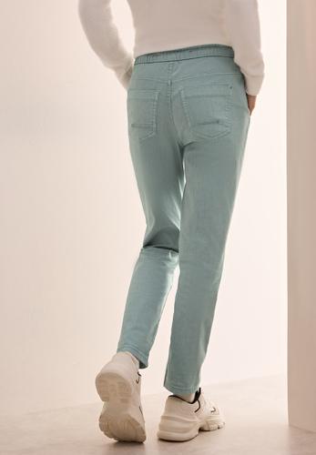 Hose im Washed Look XXL/28 - Cool Salvia Green