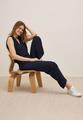Jumpsuit in Unifarbe M/28 - Urban Dark Blue