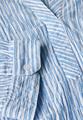 Gestreifte Seersucker Bluse L - Ultramarine