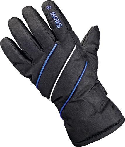 ARECO Kinder Handschuhe Skihandschuh Kids 6 in Schwarz