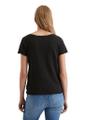 V-Neck-T-Shirt regular Blau XS