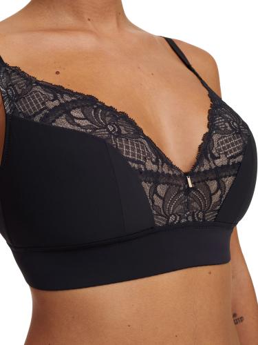 Orangerie Dream Funktionaler bügelloser BH 75 C - Schwarz
