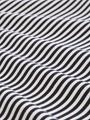 Plus Size - Langarmshirt mit Knopf-Details 54 Loose Fit - Offwhite Navy Regular Stripe