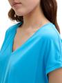 Loose Fit T-Shirt mit V-Ausschnitt XL Loose Fit - Florida Blue