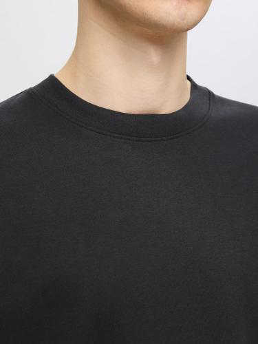 SLHLOOSEOSCAR SS O-NECK TEE NOOS Schwarz L