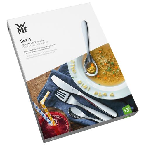 Kinderbesteck-Set Zwerge, 4-teilig