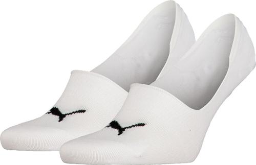 PUMA Herren Socken FOOTIE 2P UNISEX 43-46 in Weiß