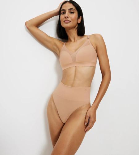 Triumph Soft Sculpt Bandeau String Braun 42