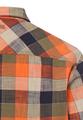 Karohemd aus reiner Baumwolle XXL Regular Fit - Burned Orange