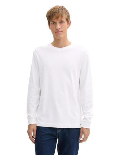 Langarmshirt aus Baumwolle XL Regular Fit - White