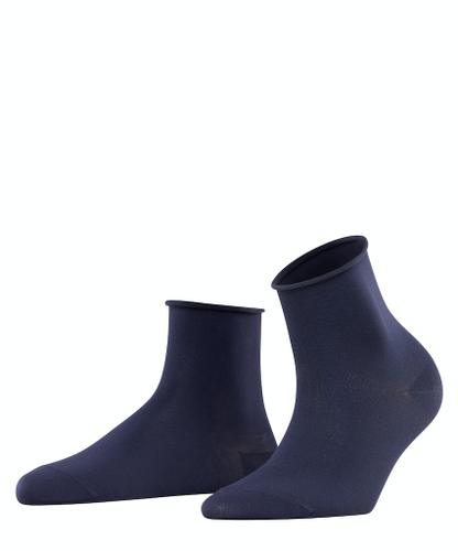 FALKE Cotton Touch Damen Blau 35-38